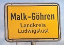 Malk-G�hren Ortseingang
